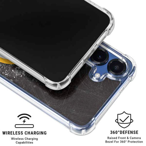 NHL Boston Bruins Iced Galaxy S25 Clear Case